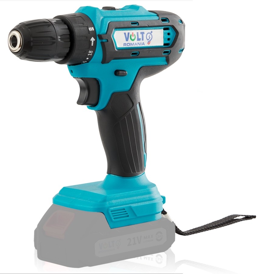 Bormasina fara fir, reductor mecanic 0-400 1350rpm, 18 trepte de cuplu + Gaurire, 0.8-10mm, (nu include acumulatorul) - imagine 4